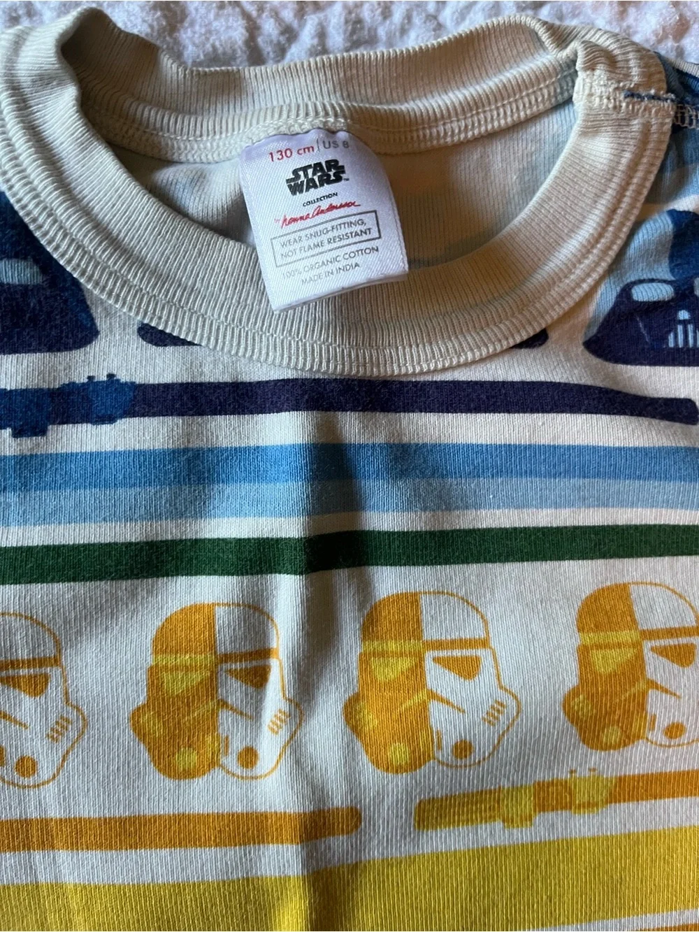 Hanna Andersson Star Wars Pajamas Size 130cm/US8